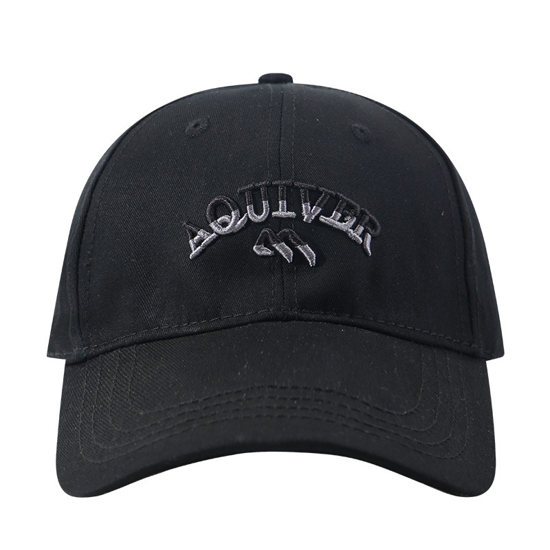 Casquette de baseball réglable en coton brodée 3D unisexe