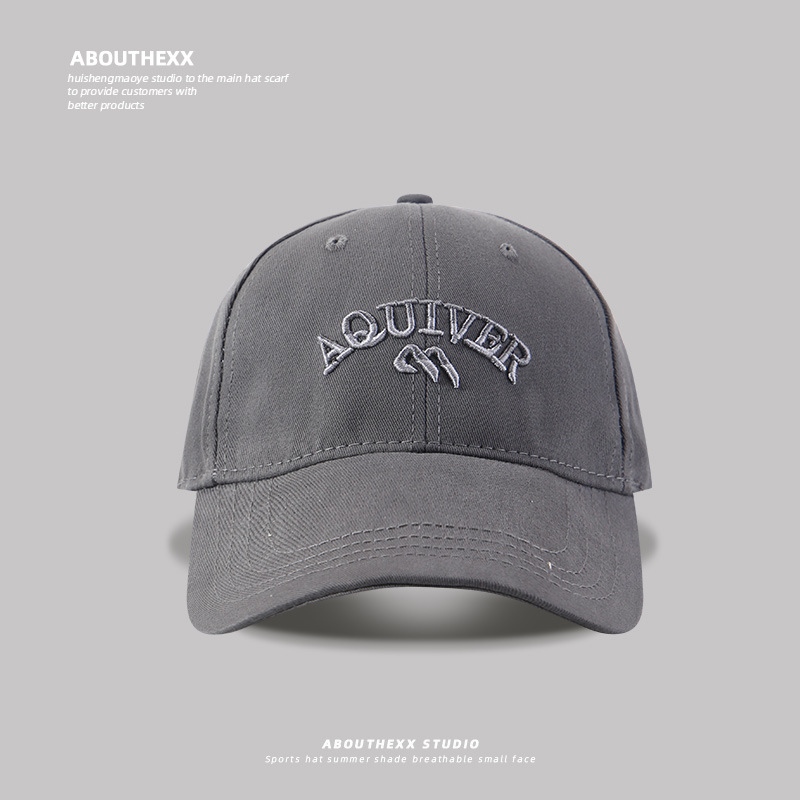 Casquette de baseball réglable en coton brodée 3D unisexe