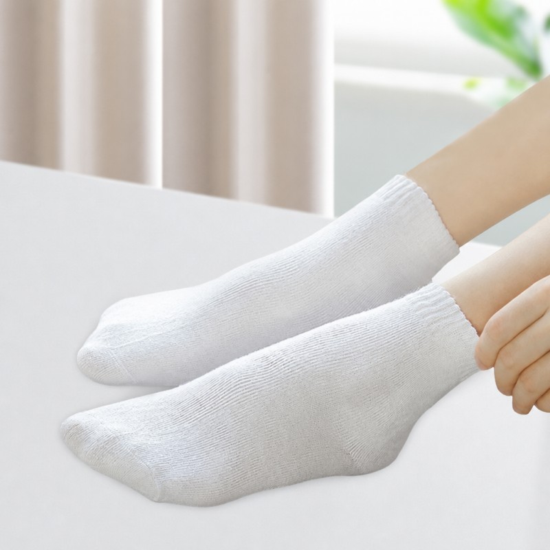 Chaussettes compressées jetables de voyage