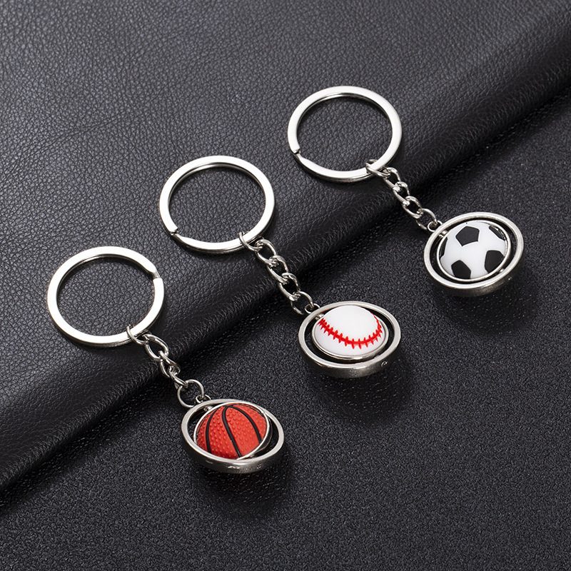 Porte-clés en métal tournant personnalisés Porte-clés en métal tournant personnalisés