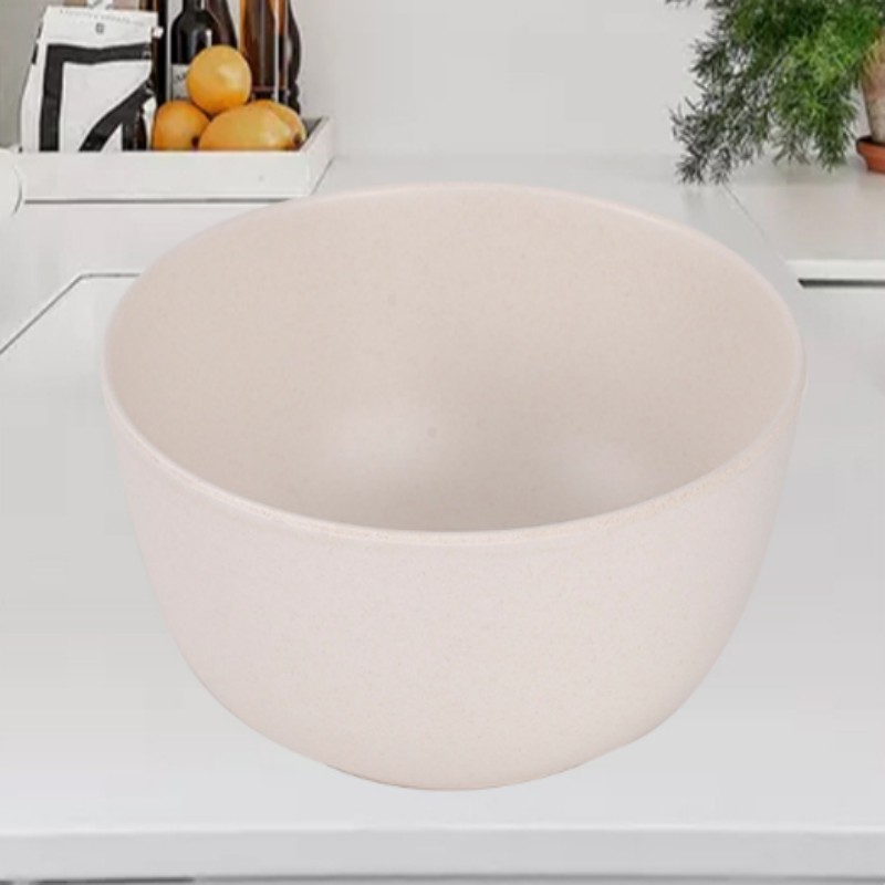 Saladier écologique léger et dégradable en fibre de bambou