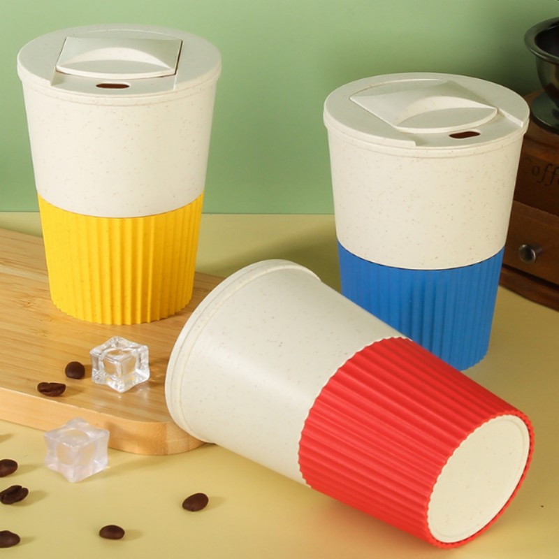 Tasse à café en paille de blé