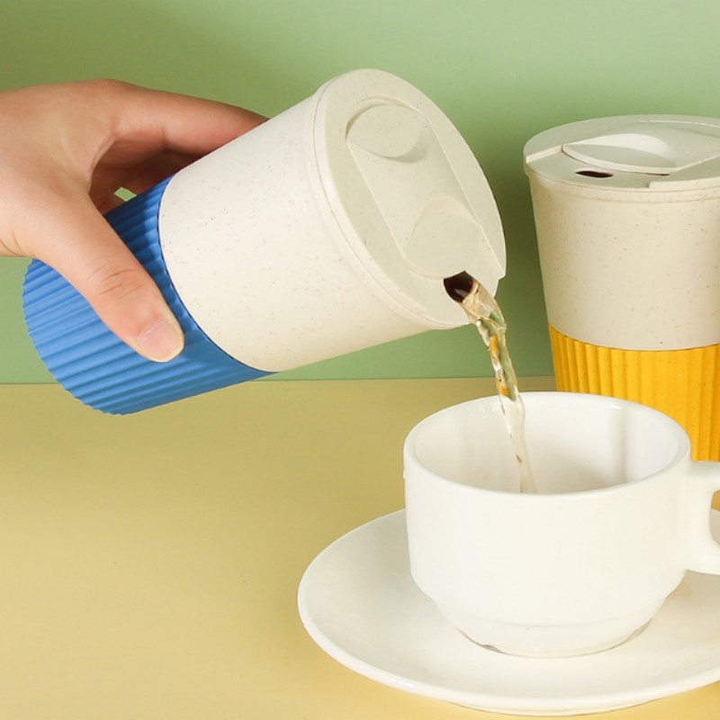 Tasse à café en paille de blé Tasse à café en paille de blé