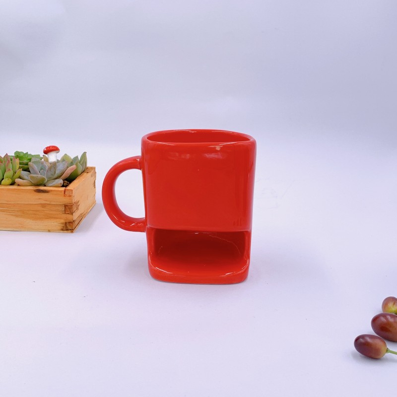 Tasse de poche à biscuits en céramique