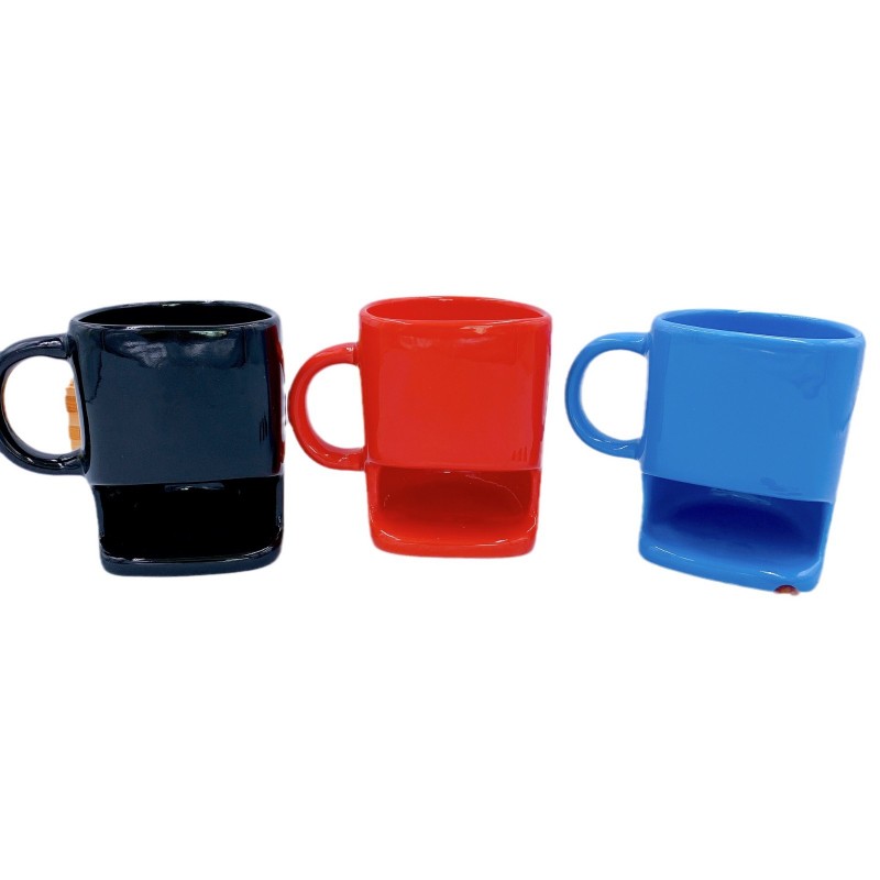 Tasse de poche à biscuits en céramique