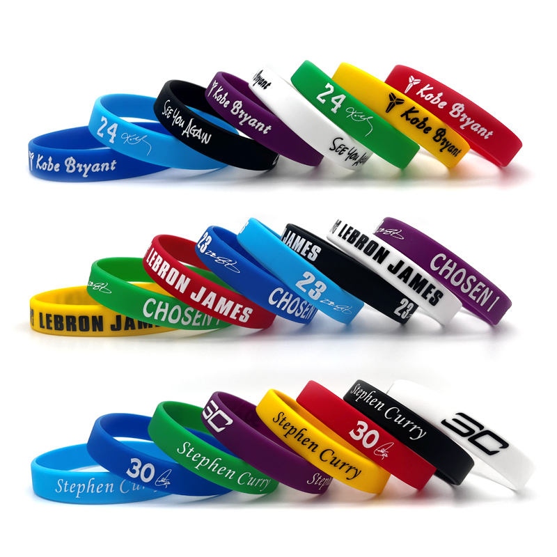 Bracelets de sport en silicone personnalisés