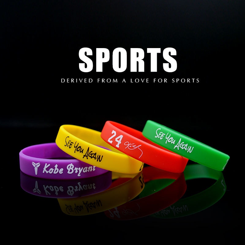 Bracelets de sport en silicone personnalisés