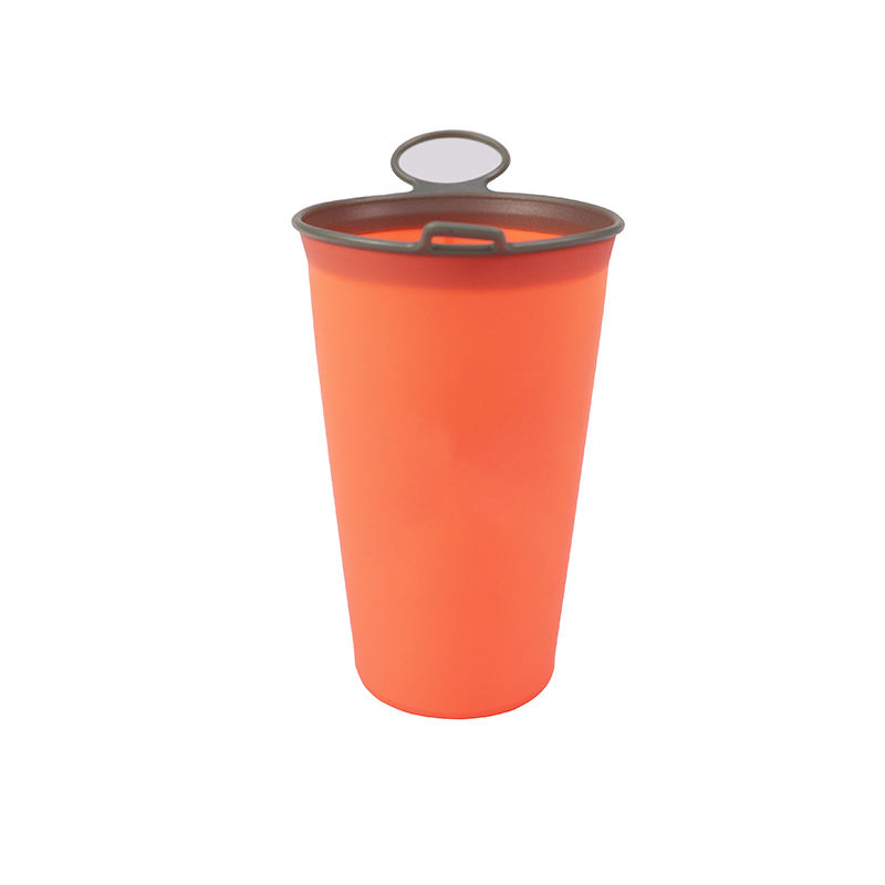 Gobelet à eau pliable en silicone portable réutilisable Gobelet à eau pliable en silicone portable réutilisable