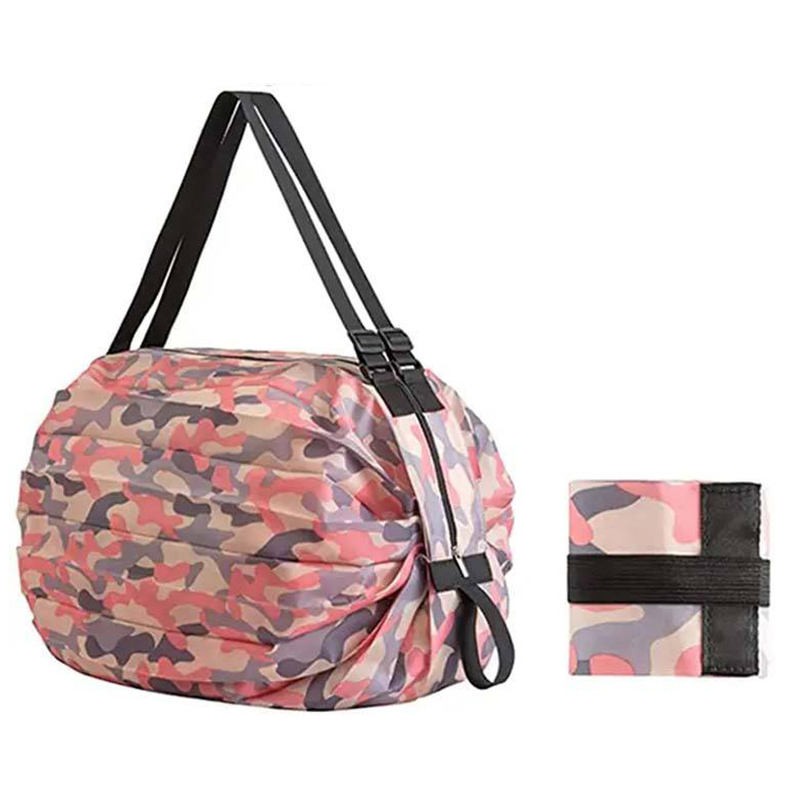 Sac pliant en polyester pliable avec logo personnalisé