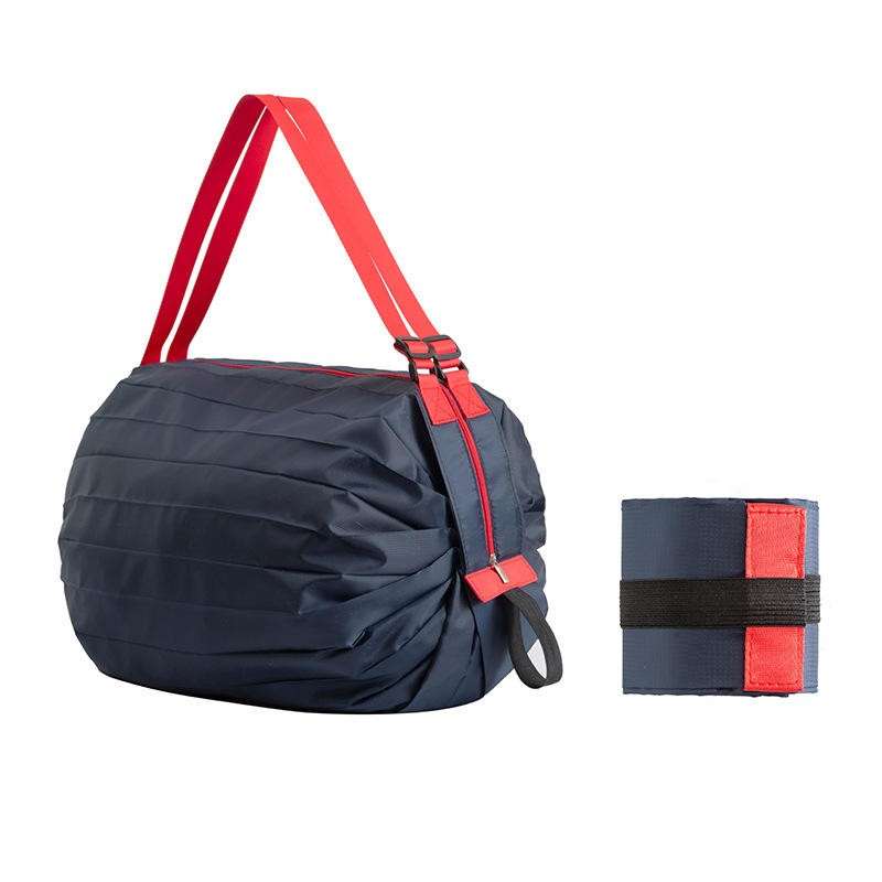 Sac pliant en polyester pliable avec logo personnalisé