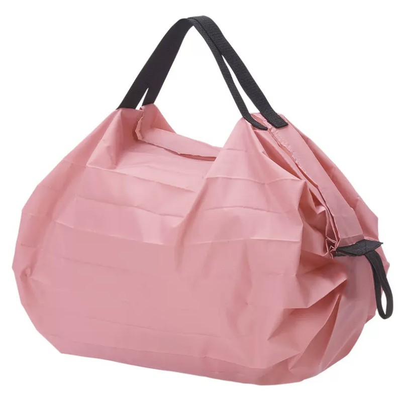Sac pliant en polyester pliable avec logo personnalisé