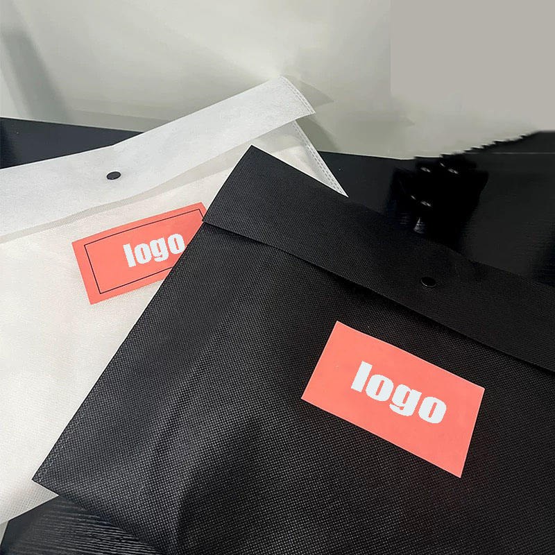 Pochette anti-poussière pour enveloppe non tissée avec logo personnalisé