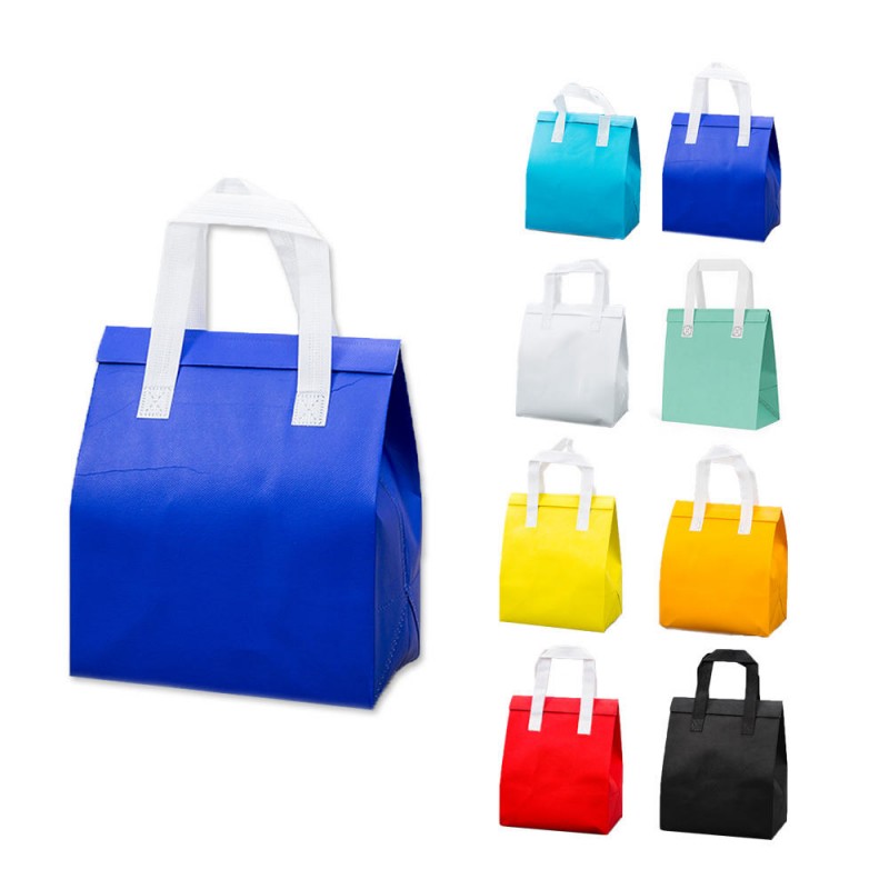 Sac isotherme à emporter non tissé personnalisé