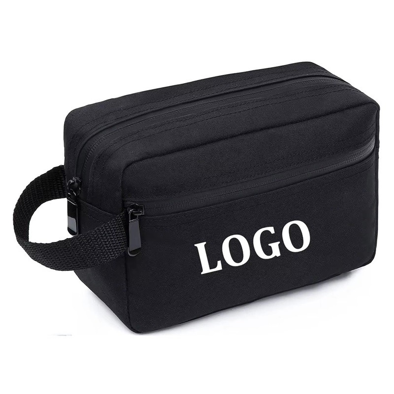 Sac organisateur de toilette de voyage imperméable personnalisé