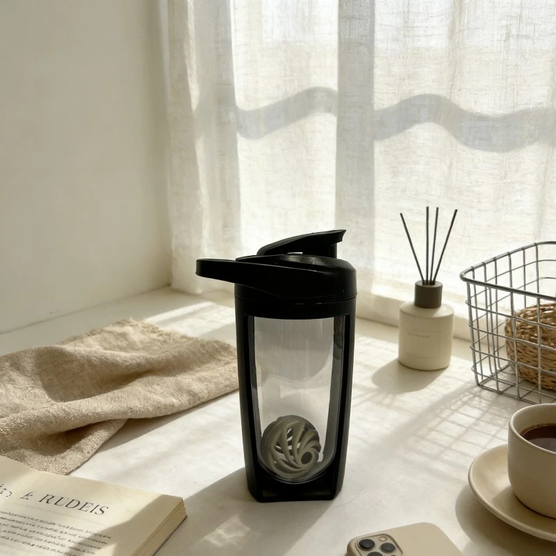 Square Double Wall Protein Shaker Bottles