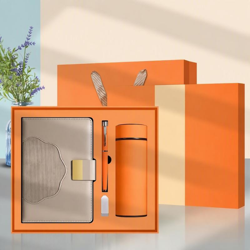 Coffret cadeau d'entreprise personnalisé, stylo pour ordinateur portable, coffret cadeau Thermos U Disk Coffret cadeau d'entreprise personnalisé, stylo pour ordinateur portable, coffret cadeau Thermos U Disk