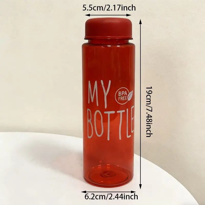 Gobelet en plastique portable pour boissons à base de jus