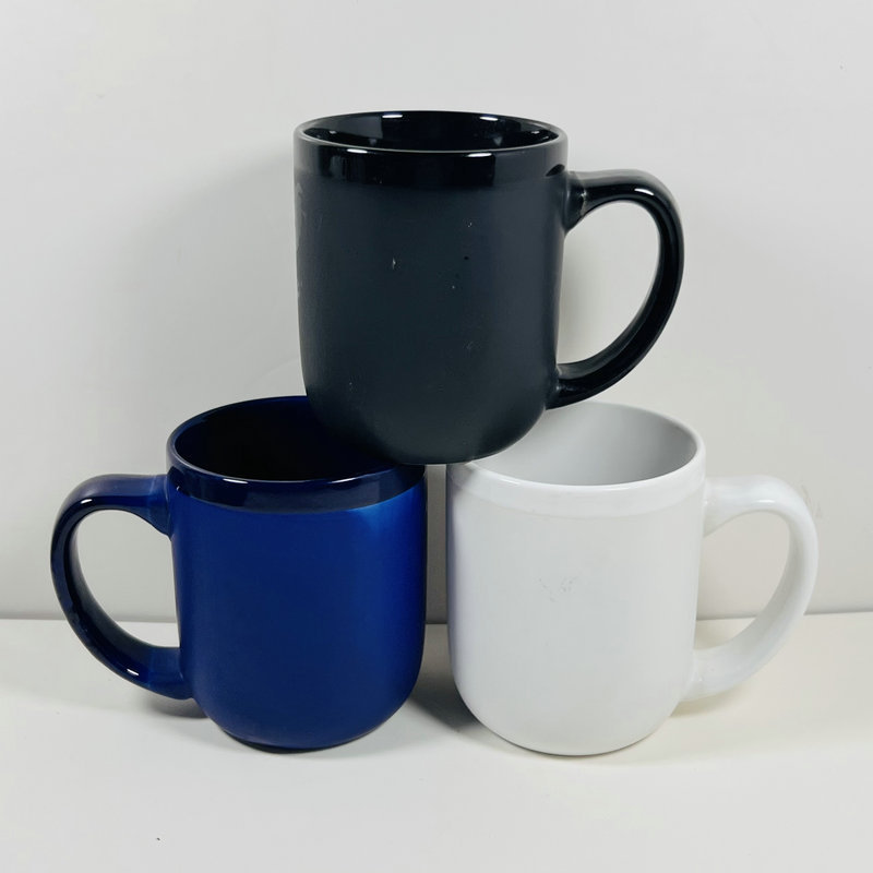 Tasse à café en céramique mate avec logo personnalisé pour cadeau de café